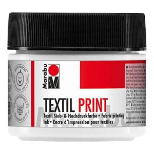 Textilfarbe 'Textil Print', titanweiß, 100 ml Marabu 17030050970 (4007751733139)