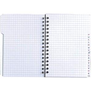 Registerbuch - Doppelspirale, 110 x 170 mm Oxford 100102879 (3020123773046)