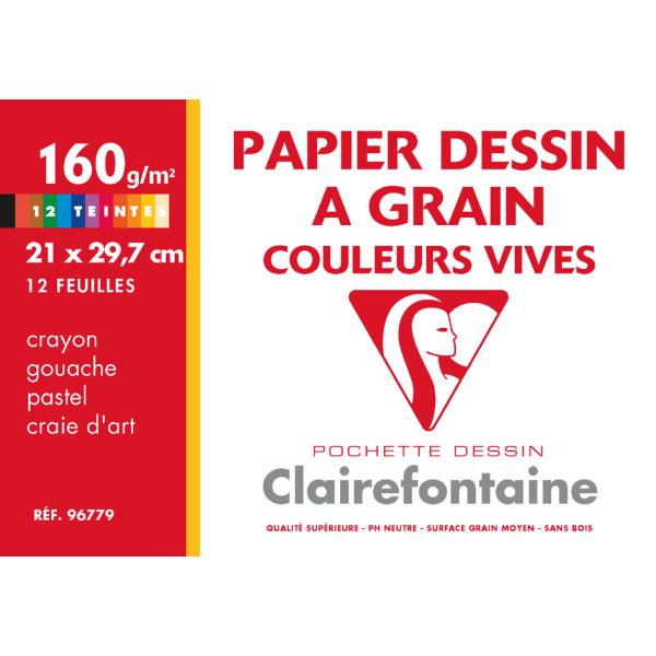 Künstlerpapier 'a Grain', 210 x 297 mm Clairefontaine 96779C (3329680967791)