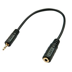 LINDY Audioadapter 2.5mm Stecker an 3.5mm Kupplung 0,2m 35698 (4002888356985)