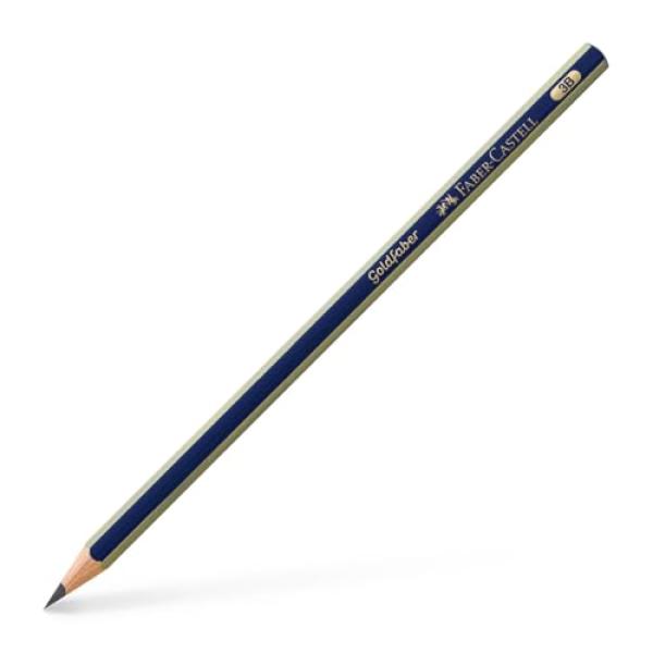 FABER-CASTELL Bleistift GOLDFABER, sechseckig, Härtegrad: 3B Faber-Castell 112503 (4005401125037)