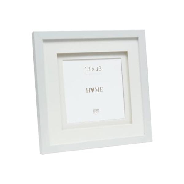 Deknudt S65KK1 weiß 13x13 Holz doppeltes Passepartout S65KK1P1_13,0X13,0