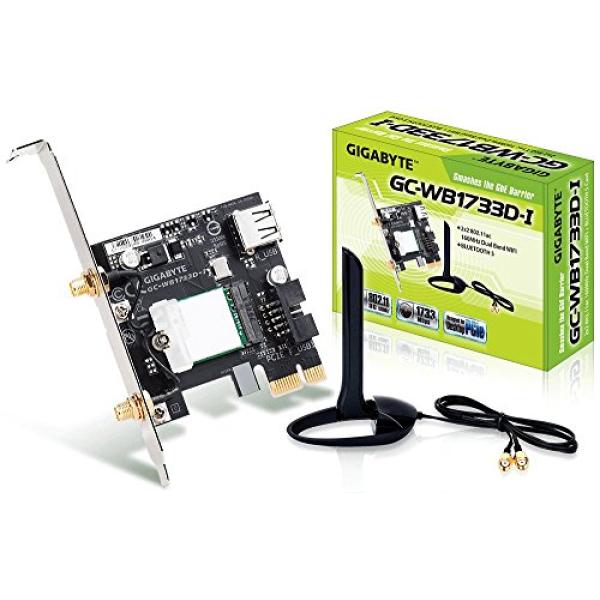 GIGABYTE WiFi and Bluetooth card Intel Wireless-AC 9260 included GC-WB1733D-I (4719331803513)