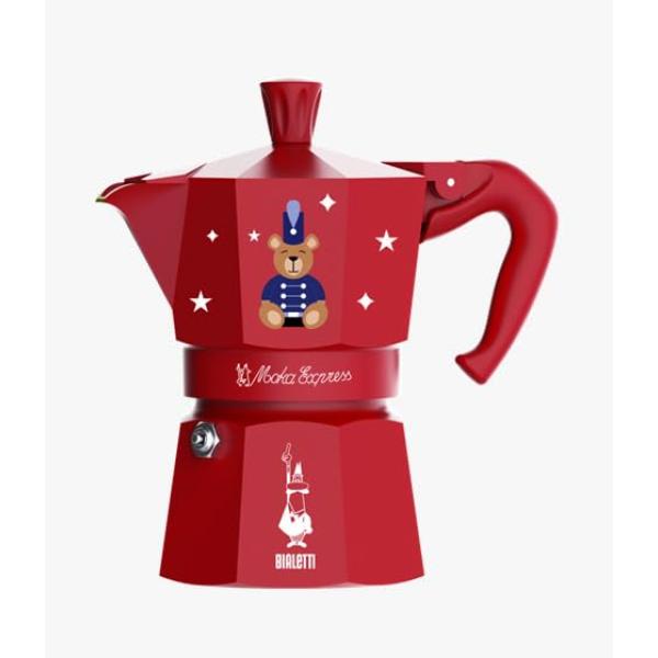 Bialetti Moka Express 1TZ rot Joyful Memories 0005316
