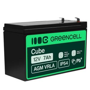 Green Cell Ersatzbatterie AGM04 12V/7Ah