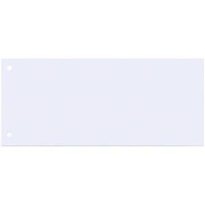 Trennstreifen 10,5x24cm 100 Stück weiß Q-CONNECT KF00515 (5706002005153)
