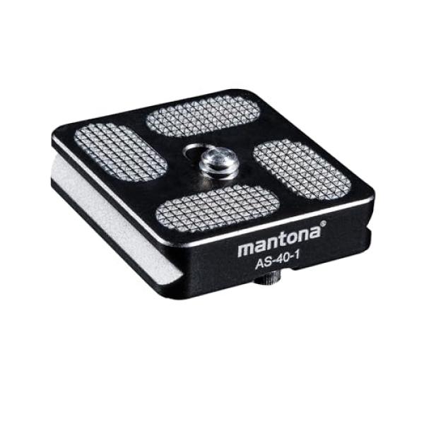 Mantona AS-40-1 Schnellwechselplatte 1021460