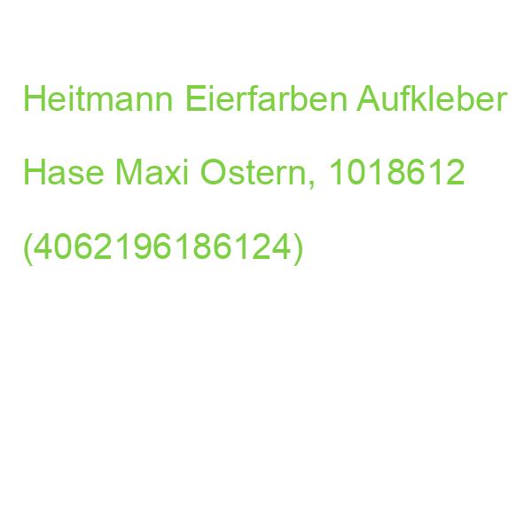 Heitmann Eierfarben Aufkleber Hase Maxi Ostern, 1018612 (4062196186124)