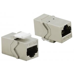Helos Keystone-Modul Cat 6A, STP RJ45, 500 MHz, 2x RJ45 Buchse ,Kupplung 304268 (4005938042685)