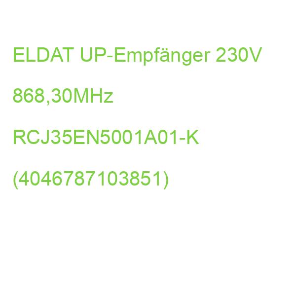 ELDAT UP-Empfänger 230V 868,30MHz Jalousiempfänger RCJ35EN5001A01-K (4046787103851)