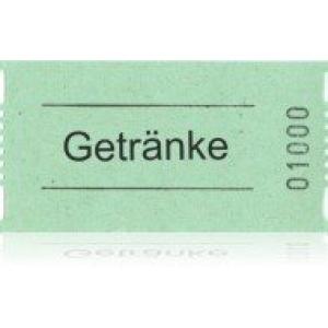 Gutscheinrolle Getränke 1000 Abrisse grün WOLF & APPENZELLER 601058 (4011082600862)