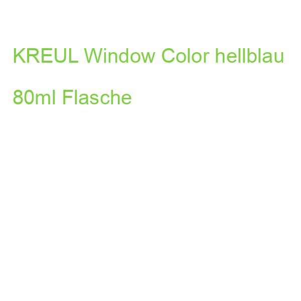 KREUL Window Color hellblau 80ml Flasche