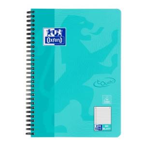 Collegeblock Touch, B5, liniert, 80 Blatt, aqua Oxford 400086489 (4006140021079)