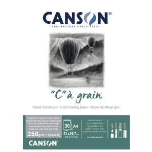 Zeichenpapierblock 'C' a grain Couleur, ocker meliert CANSON C400110397 (3148950021458)