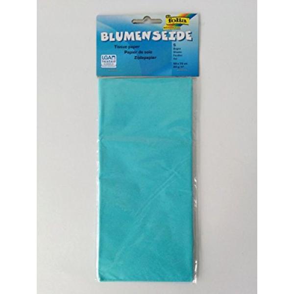 Seidenpapier, (B)500 x (H)700 mm, 20 g/ qm, hellblau folia 91031 (4001868910315)