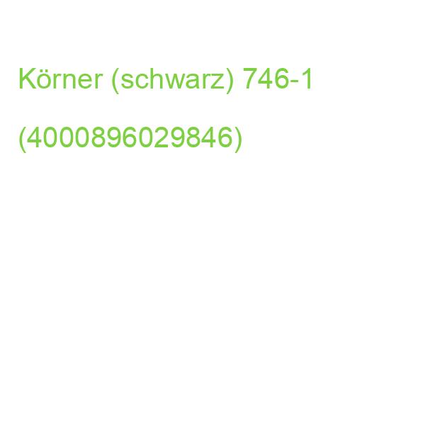 Körner (schwarz) 746-1 (4000896029846)