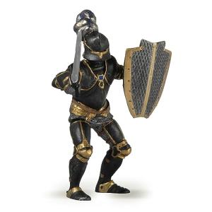 PAPO_SAS Spielfigur Ritter in Rüstung schwarz 8cm (3465000392758)