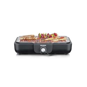 Tischgrill PG 8554, mit Grillrost, schwarz SEVERIN (4008146043185)