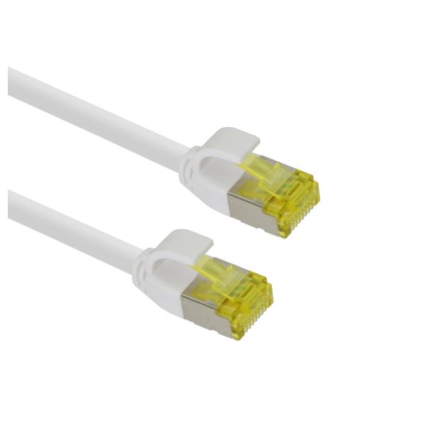 Helos ultra slim Patchkabel S/FTP Cat 6A weiss 2,0m 333103 (4005938331031)