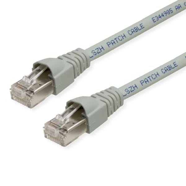 MP8 FS500 Patchkabel Cat.6A ISO grau 1m TELEGÄRTNER L00000A0081 LSZH 100007973 (4018359286453)