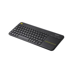 920-007145 LOGITECH K400 Plus Tastatur QWERTY US kabellos schwarz