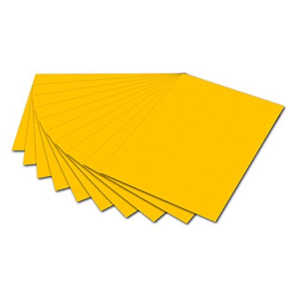 Fotokarton, (B)500 x (H)700 mm, 300 g/ qm, goldgelb folia 6115 (4001868061154)