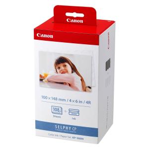 Patrone Canon KP-108IN Tricolor + paper 3115B001 (4960999616889)
