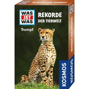 KOSMOS Kartenspiel WAS IST WAS Trumpf Rekorde der Tierwelt (4002051741914)