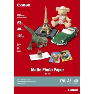 Canon Fotopapier Mp-101 Din A3 Matt 170 G/qm 40 Blatt 7981A008 (4960999201498)