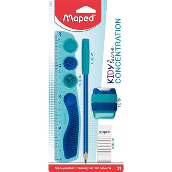 KIDY learn CONCENTRATION-Set, 4-teilig, Blisterkarte Maped 981889 (3154149818891)