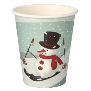 Papp-Trinkbecher 'Snowman', 0, 2 l STARPAK 89846 (4002911528006)