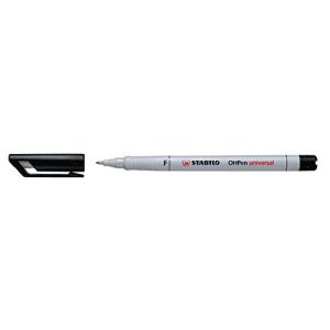 Folienstift OHPen universal wasserlöslich fein Einzelstift schwarz STABILO 852/46 (4006381114516)