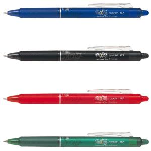 Pilot Frixion Ball Clicker Tintenroller Blau/schwarz 0,4 Mm, Schreibfarbe: Schwarz, 1 St. BLRT-FR7-BB (4902505420856)