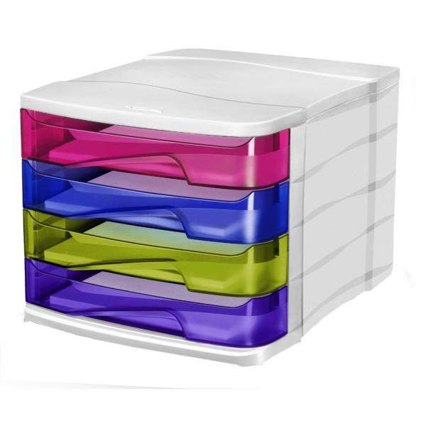 CEP Schubladenbox HAPPY, 8 Schübe, bunt cep 1003980811 (3462153983819)