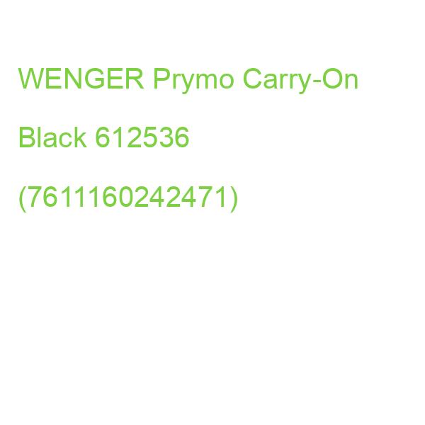 WENGER Prymo Carry-On Black 612536 (7611160242471)