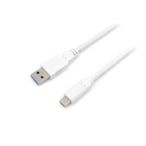 Equip Kabel USB-C3.2->A Gen1 5Gbps St/St 0.50m weiß 128366 (4015867243862)
