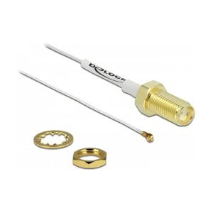 DELOCK Antennenkabel SMA Buchse zum Einbau zu I-PEX Inc. MHF 89052 (4043619890521)