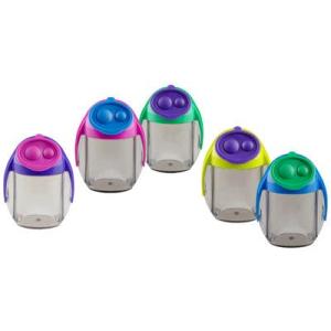 Doppel-Spitzdose 'MIGOO', Runddose, farbig sortiert Kores SP35818 (9023800358189)