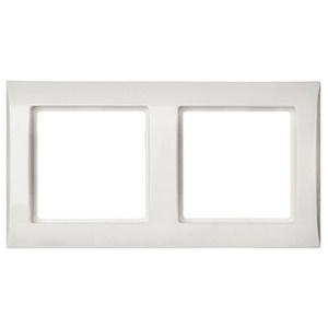 Rahmen 2-fach reinweiss ELSO 264204 (4013984185188)