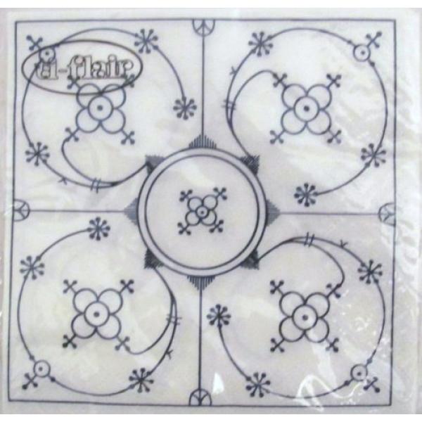 JET_PAPIER ti-flair Servietten Indisch blau 24x24cm 20 Stück 3-lagig (4103070007422)