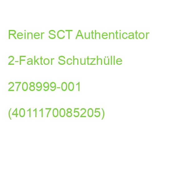 Reiner SCT mini Authenticator 2-Faktor Schutzhülle 2708999-001 (4011170085205)