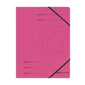 Eckspannermappe easyorga, A4, Karton, fuchsia herlitz 300003064 (4008110414775)