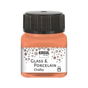 KREUL Porzellanfarbe Chalky terracotta 20ml Glas