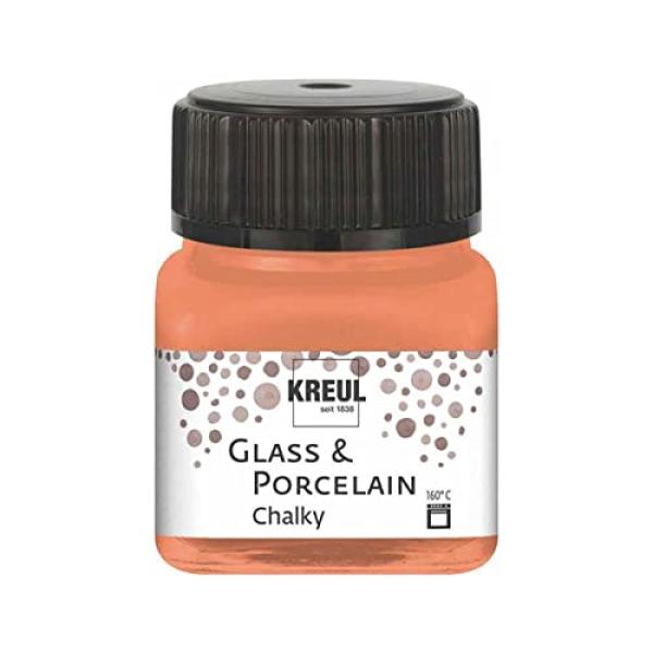 KREUL Porzellanfarbe Chalky terracotta 20ml Glas