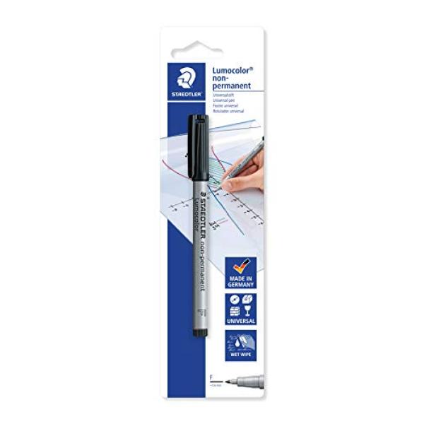 STAEDTLER Lumocolor Folienstift non-permanent F schwarz