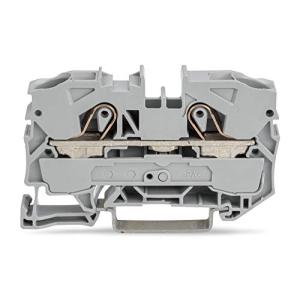 WAGO 2-Leiter-Durchgangsklemme,10mm2,für Anwendungen Ex e II geeignet 2010-1201 (4017332076005)