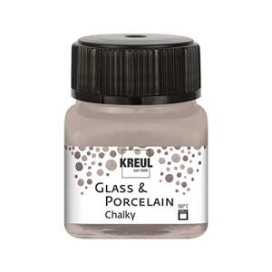 KREUL Porzellanfarbe Chalky noble nougat 20ml Glas