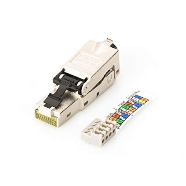 DIGITUS Stecker RJ45 Cat6a zur Feldkonfektionierung DN-93631 (4016032392231)