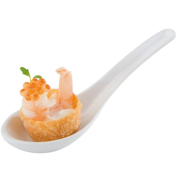 Fingerfoodlöffel FRIENDLY, 45 x 135 mm, weiß APS 79010 (4004133790100)