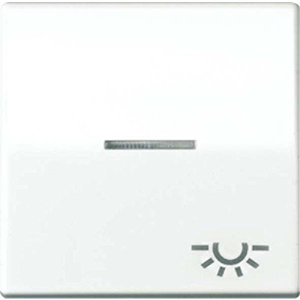 Wippe mit Lichtl. Symbol Licht JUNG weiss AS591KO5L (4011377335455)